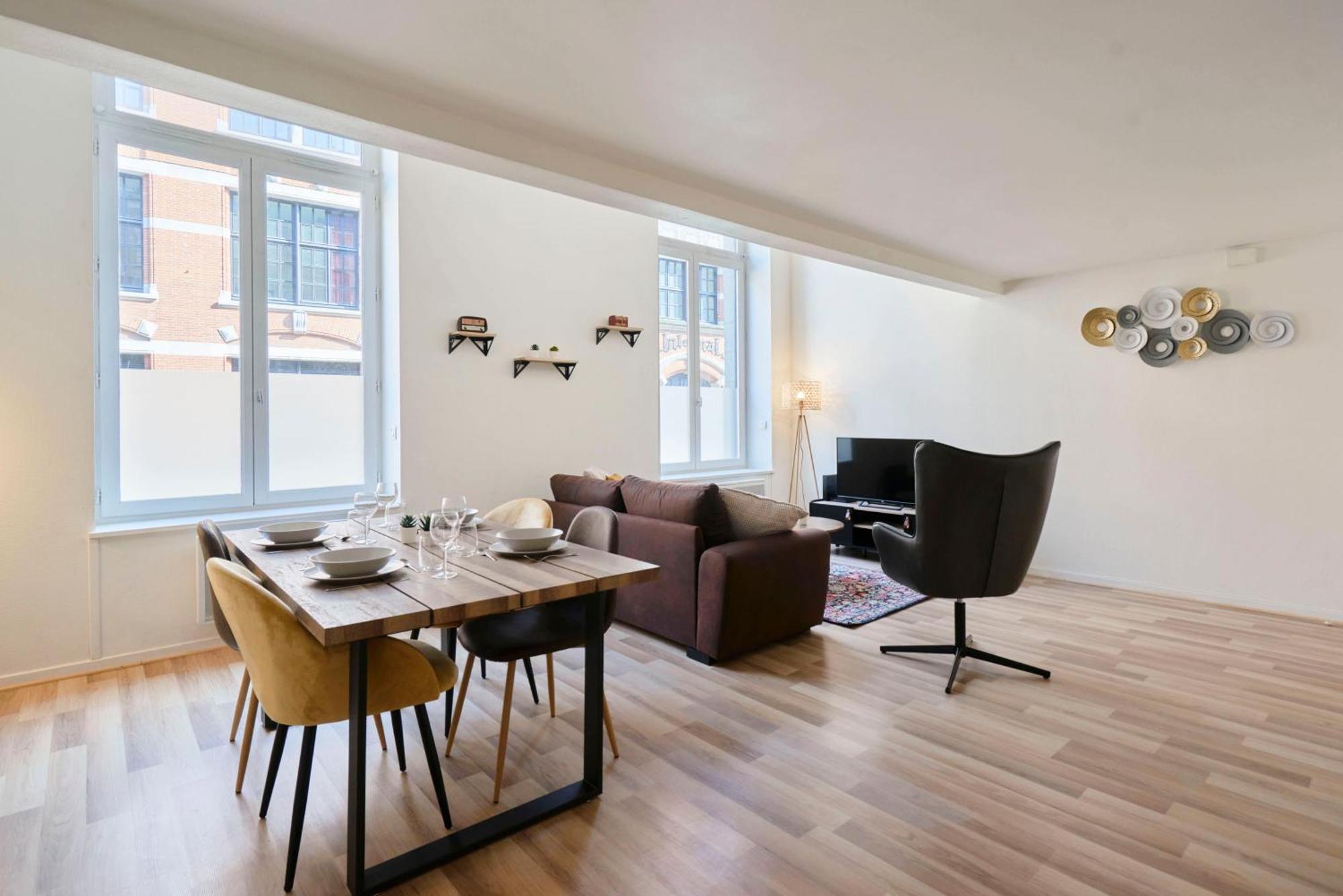 Locationstourcoing - Le Loft Daire Dış mekan fotoğraf